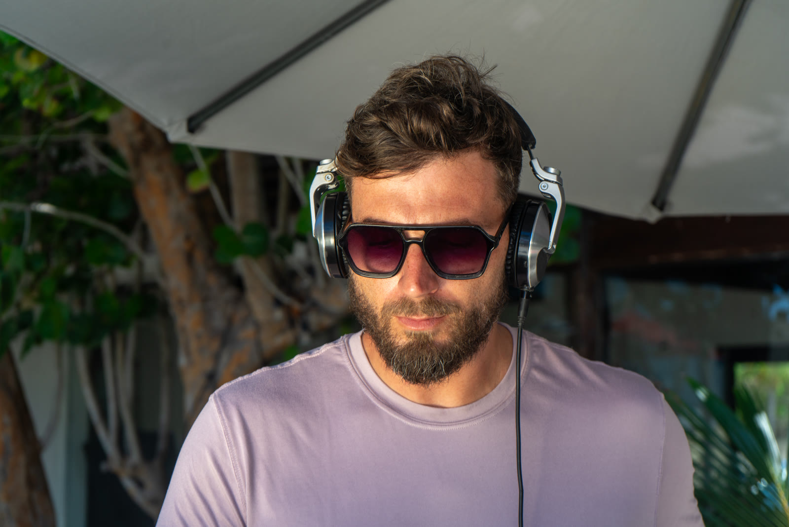 Música en vivo al borde de la alberca